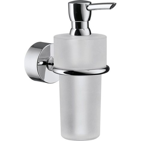Distributeur de savon liquide chroméé