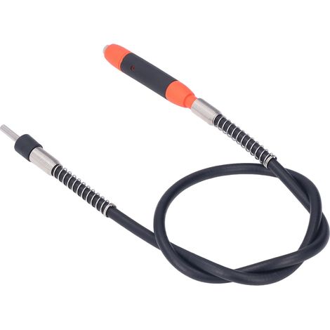 Adaptateur axe flexible rallonge sans clef pour outil rotatif Dremel meule graveur mandrin 3mm joint 6mm 8000-12000rpm caoutchouc ABS (1/5)