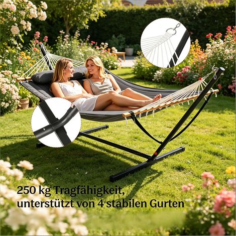Hamac de jardin, hamac, hamac double confortable (hamac seul) (1/5)