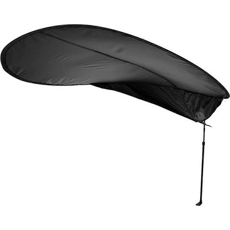 Pare-soleil réglable pour cloison de bureau, 47 pouces, pare-soleil de style auvent pour bloquer la lumière zénithale. (1/5)