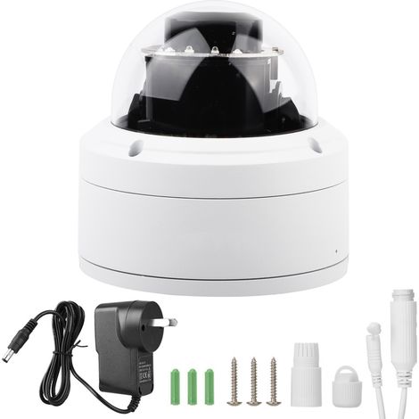 Caméra de surveillance IP Dôme HD 1080P 2MP, Zoom 4X, Étanche IP66, Compatible AU 100-240V, Sécurité Intérieur/Extérieur (1/5)