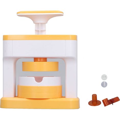 Machine à fabriquer des badges, bricolage, poinon à pression avec 48 pièces, photos, coupe-cercle, cadeaux pour enfants (1/5)