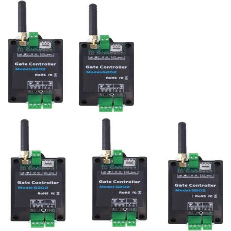 Kit d'ouvre-portes automatiques Contrôle d'accès à distance sans fil Téléphone portable Ouvre-porte à distance Volets de porte de garage Contrôleur WiFi pour accessoires de portail coulissant ( Color (1/5)
