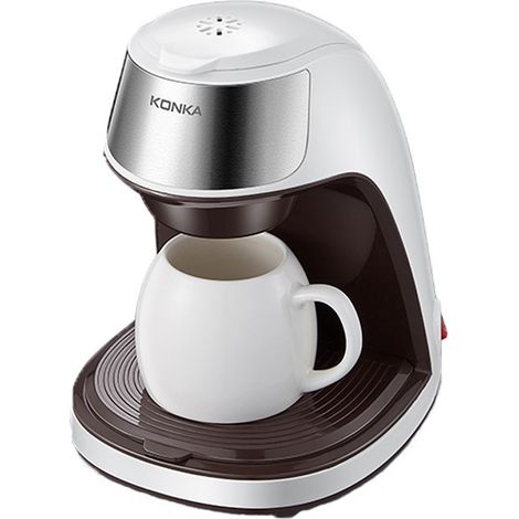Mini cafetière portable automatique, machine café goutte à goutte, préparation facile maison bureau voyage