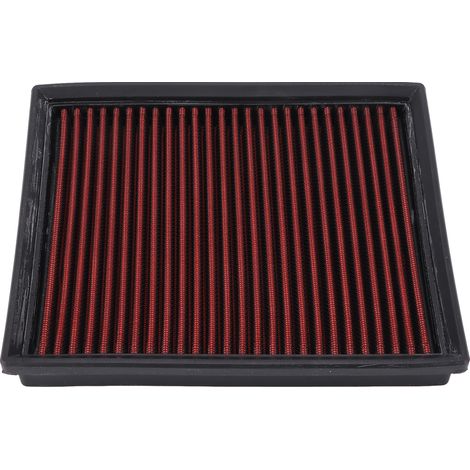 Filtre à air moteur nettoyant, haut débit, lavable et réutilisable, référence 33-2125, compatible avec Audi A4, A6, S6, S4 et RS4. (1/5)