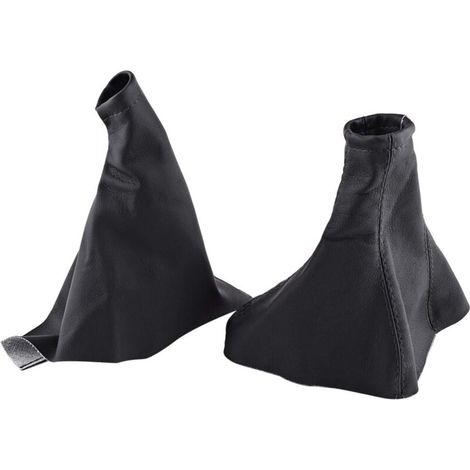 Soufflet Levier De Vitesse Et Frein À Main En Cuir PU Pour Opel Corsa B 1993-2006 (1/4)