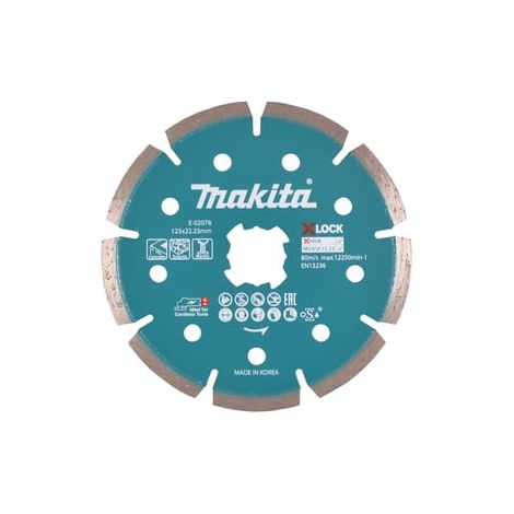 MAKITA E-02076 X-Lock Segmented diamond disc 125mm