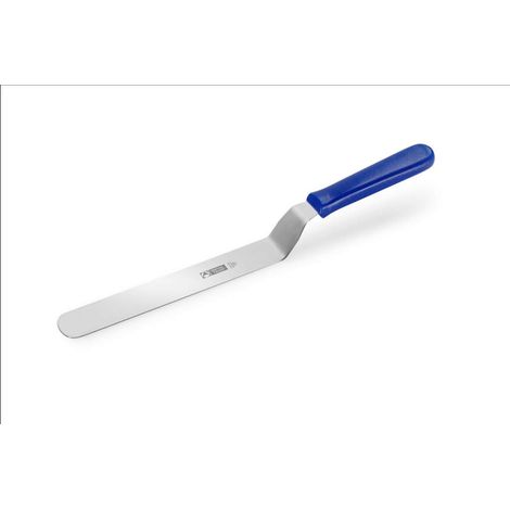 Palette d'angle en acier avec manche en plastique Bleu Longueur utile 20 cm