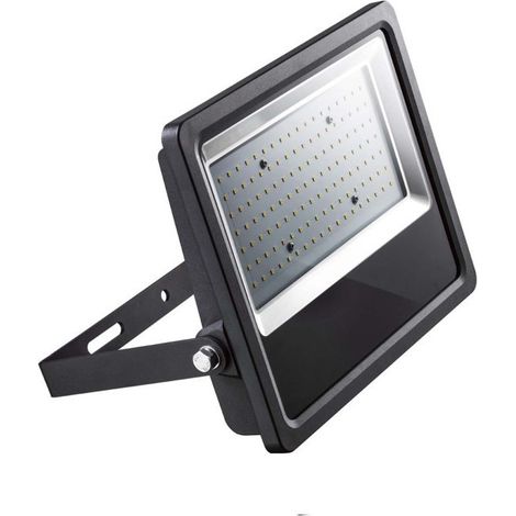 Projecteur exterieur LED 150W noir 494x309x63mm lumiere 3000K 18100lm 230V 120° étanche IP65 IK08 TF086 (1/2)