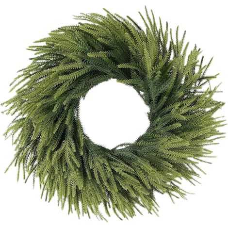 Guirlande De Noël Artificielle - 35 Cm À 60 Cm - Aiguilles En Pe Et Pvc Avec Texture Caoutchouteuse - Pour Intérieur Et Extérieur - Lot De 2 (1/4)