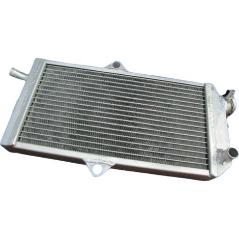 Radiador de aluminio de alta calidad, 40 % más de capacidad de refrigeración, compatible con Suzuki LT250R, construcción soldada al vacío, depósitos soldados con TIG. (1/5)