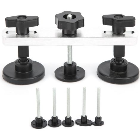 Jeffergarden Onglets d'extraction de bosses sans peinture, lève-pont, carrosserie automobile, dommages causés par la grêle, Kit d'outils de réparation pratique (1/5)