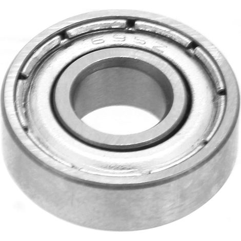 10 roulements à billes à gorge profonde, monocolonne, en acier, à double joint d'étanchéité, haute vitesse (695-ZZ) (1/5)