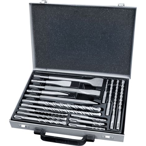 Brocas y cinceles EXTOL PREMIUM SDS PLUS, juego de 17 piezas 23953
