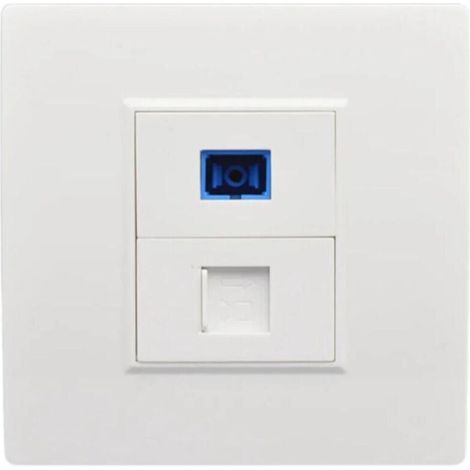 Applicable à l'interface fibre optique SC, à la prise murale et au panneau de prise réseau RJ45 (1/5)