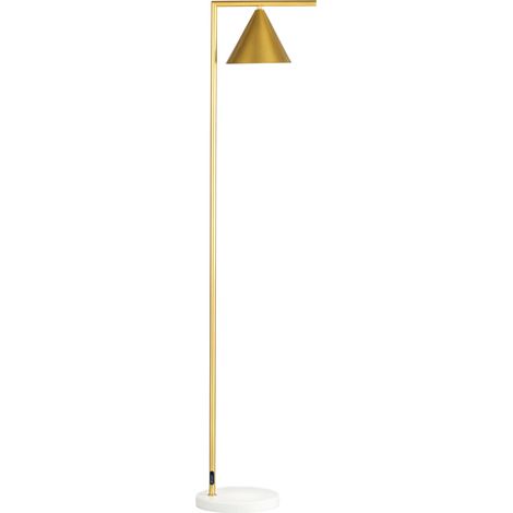 Lampadaire sur pied VILNY acier doré (1/5)