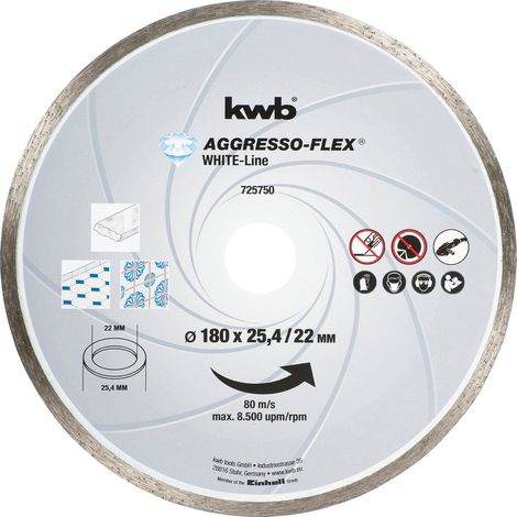 kwb 725750 accessorio per smerigliatrice Disco per tagliare (1/3)
