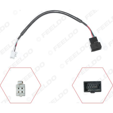 Compatible avec le câble de conversion d'interface USB pour navigation grand écran Android Baojun 560/730 et le câble adaptateur USB d'origine de la voiture