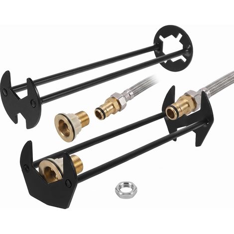 Clé à Évier Multifonction en Métal, Lot de 2 (1/5)