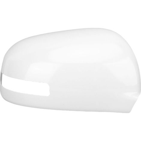 Couvercle de rétroviseur blanc avec trou de clignotant, protection de garniture d'aile de porte latérale en ABS de remplacement pour Outlander 2013-2019 droit (7632C490HA) (1/5)