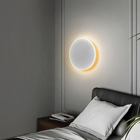 Applique Murale - Lampe LED Réglable en Intensité et Température de Couleur - Pour Salon Couloir Chambre Hall Entrée d'Hôtel - USB - 13 x 13 cm - 1 Pièce (1/5)