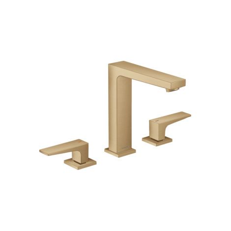 hansgrohe Metropol 3-Loch Waschtischarmatur 160, Hebelgriffe, (1/4)