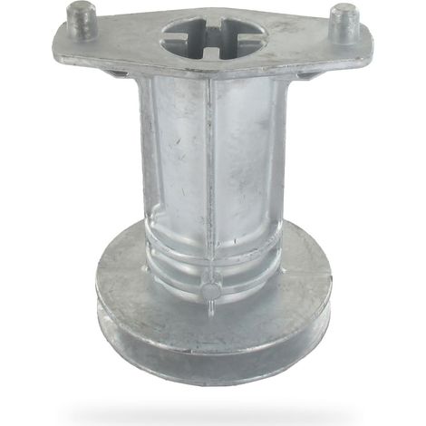 1 - Moyeu De Lame - Tondeuse Stihl Viking - Remplacement Références 6118-702-5000/6118-702-5001 - Pour Coupe Précise Et Sûre - Compatible Modèles MB450 À MV450X - Gris - Dimensions Standard
