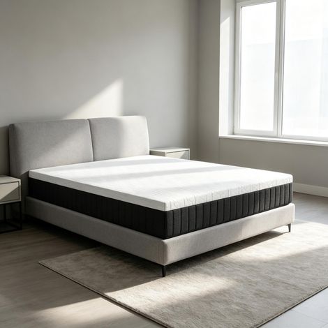 Matratzen 140 x 190 cm, Matratzen 2 Personen, Form-Memory-Schaum, 25cm dick(nur mit 1pcs Matratze) (1/5)