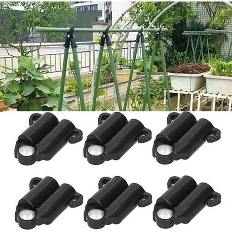 Allecto - Connecteurs pour plantes - 6 supports réglables - Durables et polyvalents - Idéaux pour le jardin et l'intérieur - Renforcement des plantes - Pe... (1/4)