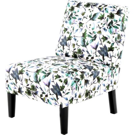 Poltrona design Indira 210 Flower con stampa floreale (1/3)