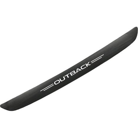 (Noir et blanc - Pour Outback) Compatible avec Subaru Crosstrek, Legacy, Outback XV, Tribeca et Exiga. Accessoires décoratifs pour pare-chocs arrière et coffre. Autocollants pour pare-chocs et coffre (1/5)