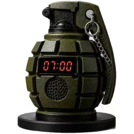 New Grenade Alarm Clock - A Mini Creative Hand Grenade Alarm Clock