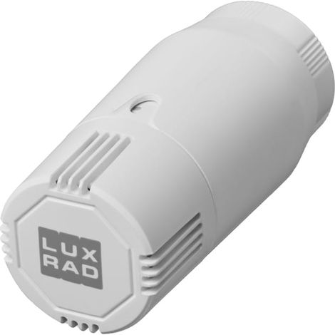 TRCD Thermostatkopf für Heizkörper, weiß, M30x1,5, LUXRAD
