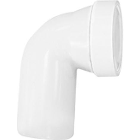 PIPE WC RIGIDE COUDEE L120 SORTIE CUV.Â Ã 85 A 107 RACCORD  FEM A COLLER