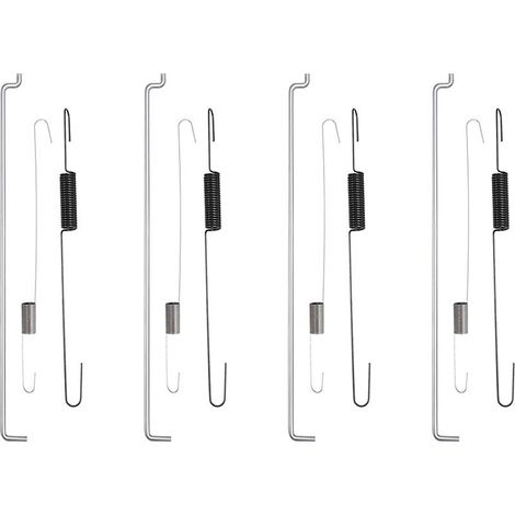 4-teiliges Drosselklappen-Rückholfeder-Set, Reglerbaugruppe, Pleuelstange, Kraftstoffgeneratorregler, Zubehör passend für GX140, GX160, GX200 (1/5)