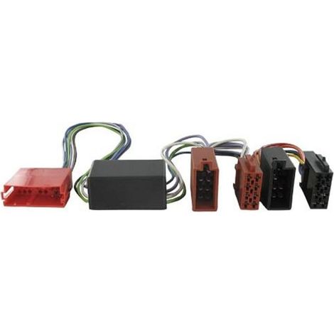 Fiches ISO Autoradio compatible avec Audi Seat Skoda VW avec amplificateur Mini-ISO - RAC6061 (1/3)