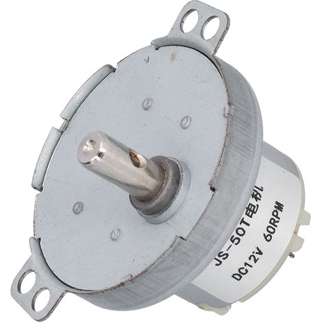 Getriebemotor-Untersetzungsgetriebe, Industriesteuerungszubehör, 60 U/min, 12 V DC, JS-50T (1/5)