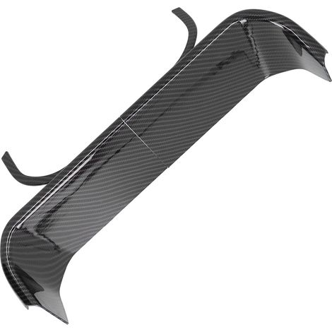 Cadre de tableau de bord style fibre de carbone, cache pour instruments, garniture inférieure compatible avec Land Rover Defender 2020-2021 (1/5)
