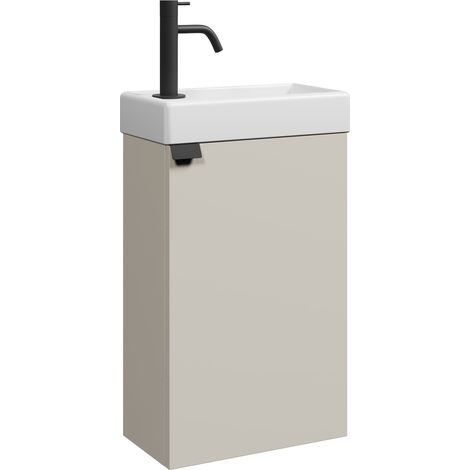 Badplaats Gäste-WC Waschtisch Set Apollo 40 x 22 cm Cashmere - P