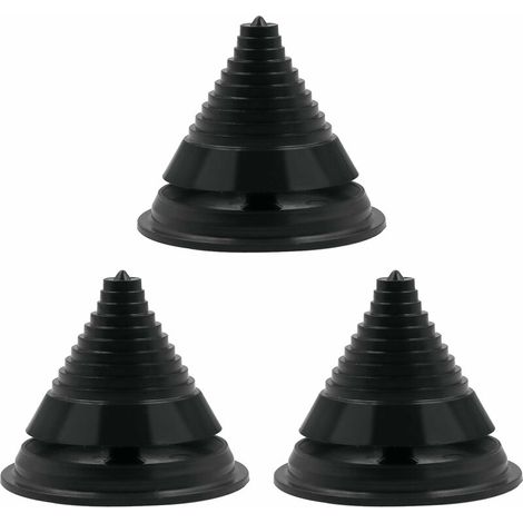 DEESSE SHOP - 3 pièces tondeuse à gazon équilibreur tondeuse rotative lame équilibreur en plastique tondeuse à gazon accessoires tondeuse à gazon réparation pièces de rechange (1/5)