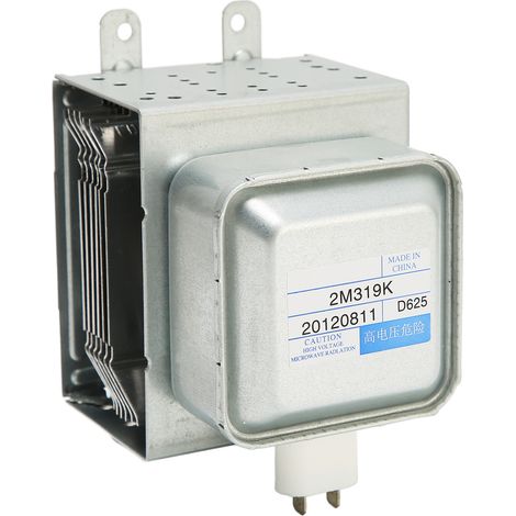 Magnétron pour micro-ondes Witol 2M319K 1000W Acier inoxydable Fixation horizontale Pièce de rechange robuste (1/5)