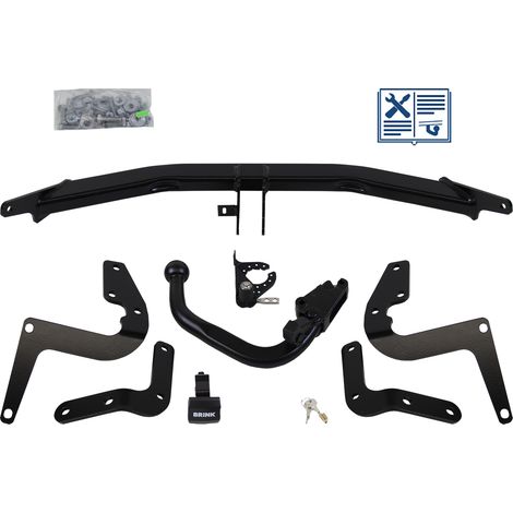 Attelage rotule démontable Brink + faisceau Trail-Tec spécifique 7 broches - CITROËN C4 GRAND PICASSO II (1/2)