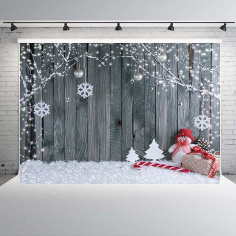 Housse De Chaise - Motifs De Noël En Tissu - Pour Tabouret Ou Chaise Standard - Lavable En Machine - 1 Pièce (1/5)