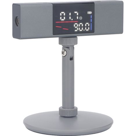 Projecteur d'angle laser 2 en 1 avec écran LED, inclinomètre laser portable et support pour la décoration intérieure et l'ingénierie