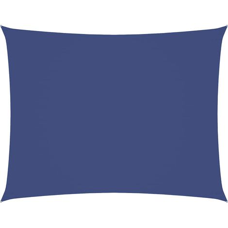 Maison Exclusive - Voile de parasol tissu oxford rectangulaire 3x4 m bleu (1/5)