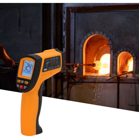 Thermomètre infrarouge portable XRCLIF-900, sans contact, pistolet thermique, pour applications industrielles, YE (1/5)