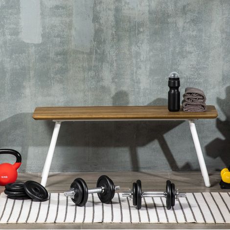 Set d'haltères 2 en 1 réglable 20 kg, convertible en barre, noir HAVRYA (1/5)