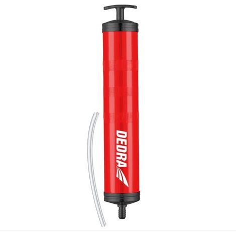 Seringue d'Aspiration Métallique – Capacité 500 ML – pour Huile, Liquide de Frein et Refroidissement – Structure Haute Résistance