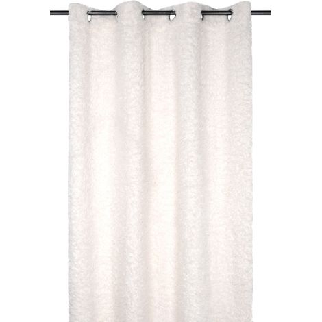 Rideau Mouton Blanc Stof Douceur Et Isolation Phonique - Stof