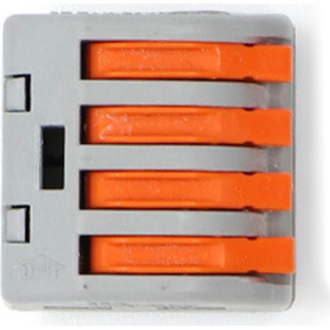 Connecteur électrique 20 pièces PCT 214, raccord rapide fil fendu, excellente conductivité, connecteur de câble flexible et rigide, borne de jonction pratique. (1/5)
